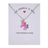 Hand Enameled Unicorn Necklace - Little Palace Store